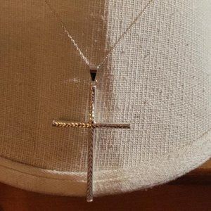 Silver 925 Cross & Chain